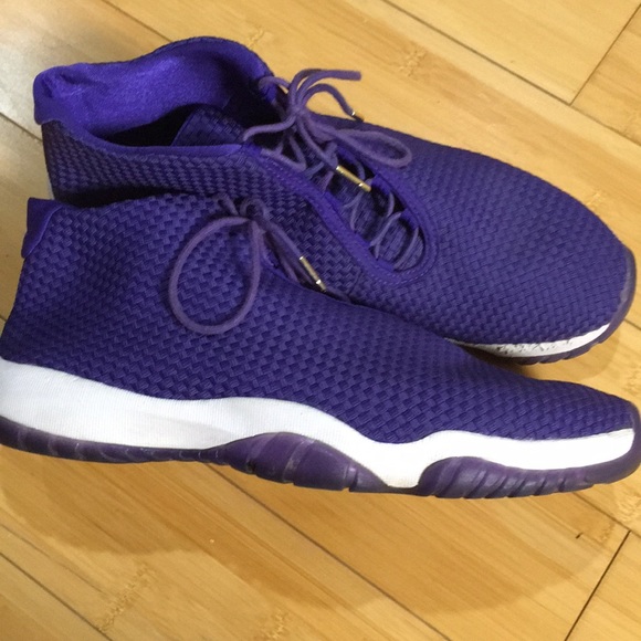 Jordan Other - Air Jordan Futures purple. With gold accents